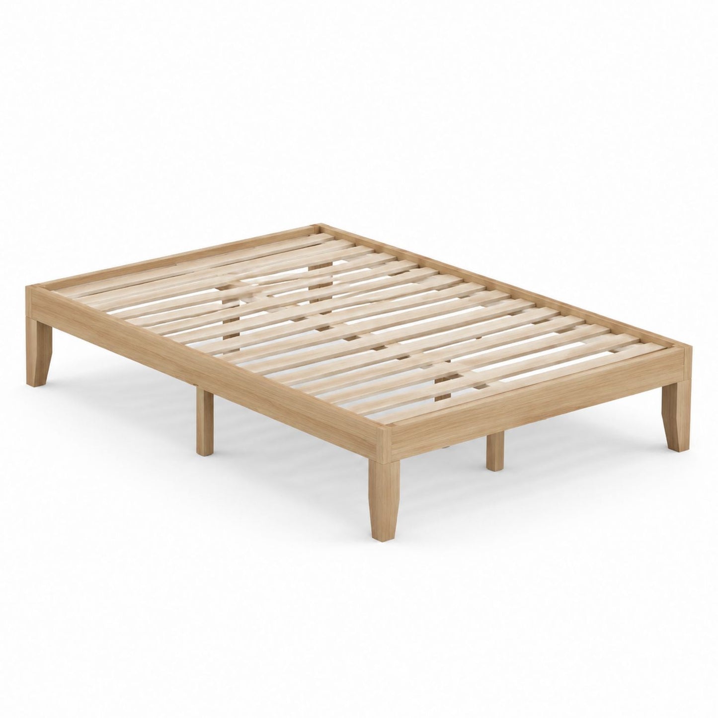 Wooden Platform Bed Frame Pine 200cm x 160cm