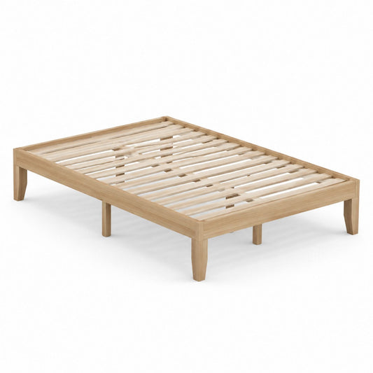 Wooden Platform Bed Frame Pine 200cm x 160cm