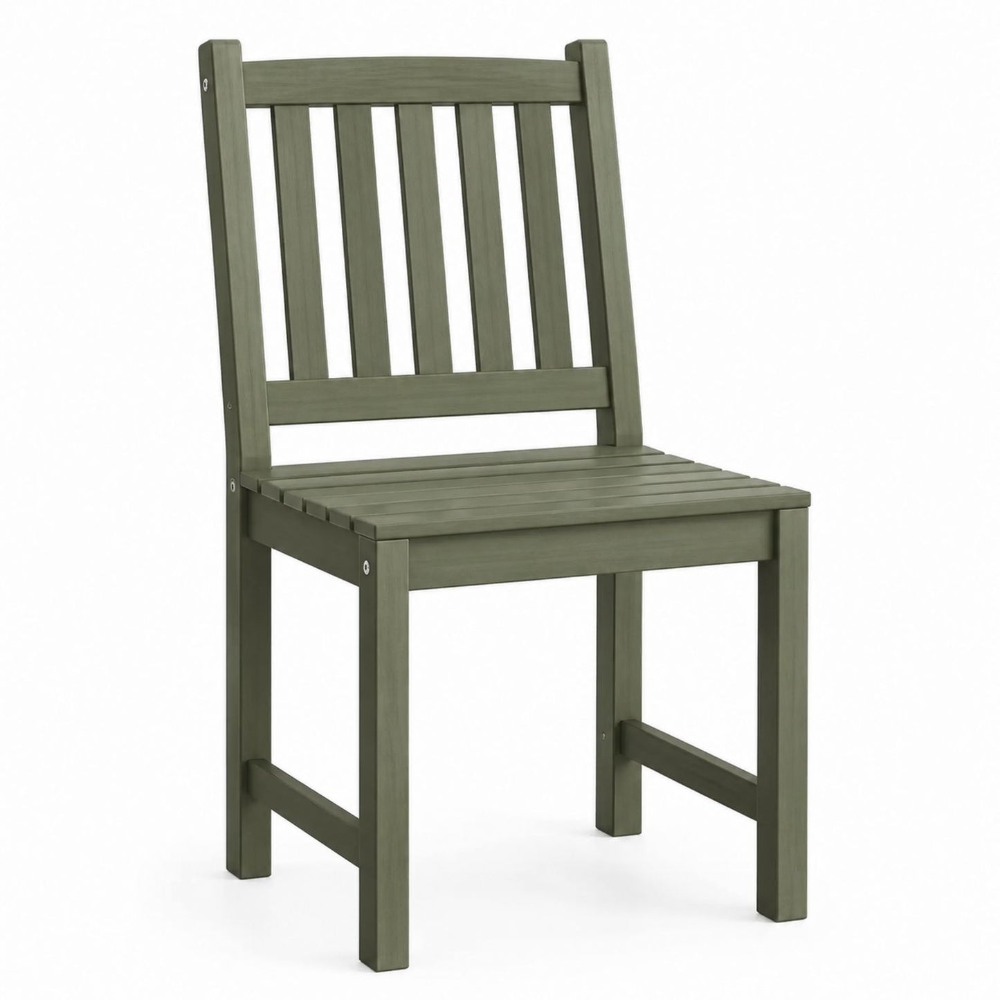Chaise d'extérieur en bois vert pin Hauteur 85 cm